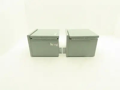 Cooper 886 RHC B-Line Electrical Enclosure 8x8x6" NEMA Type 3R Lot of 2