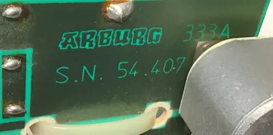 Used ARBURG 333A Misc Electrical & Power Parts Michigan US | Ideal Machinery #1277100