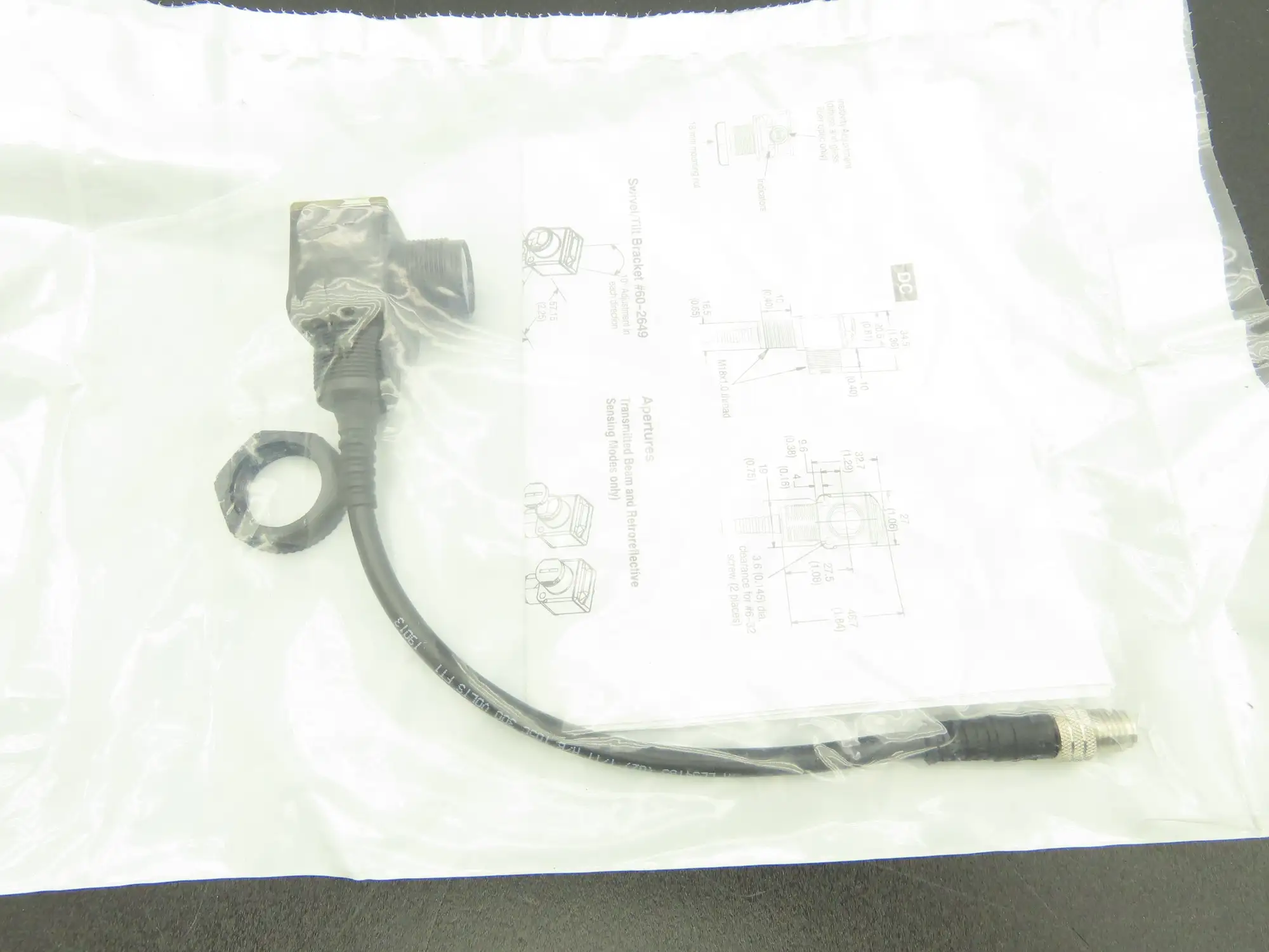 Allen Bradley 42EF-R9MPBV-Y4 Photoswitch Rightsight Transmitted Beam 4m 11-30VDC