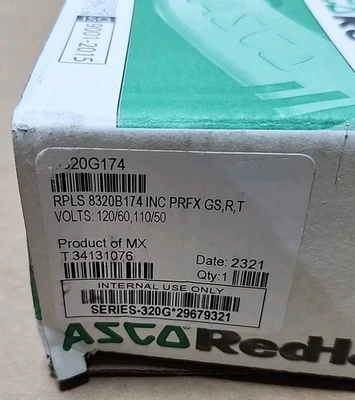 NEW ASCO 8320G174
