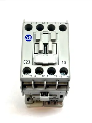 USED ALLEN‑BRADLEY 3-POLE 23A CONTACTOR 24VDC COIL 1NO IEC