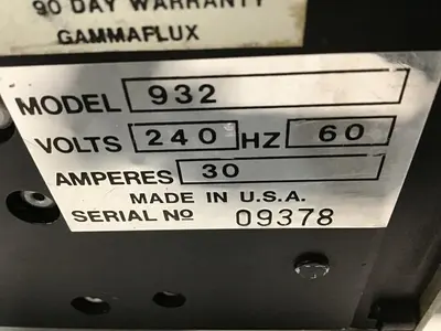 USED GAMMAFLUX 932