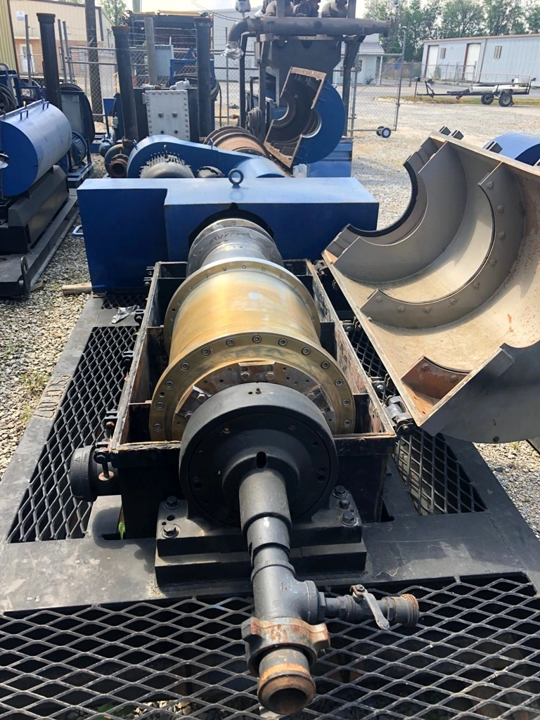 Dorr-Oliver 16L oilfield decanter centrifuge skid, 316SS.