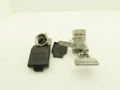 Dry Link 2" Stainless Sanitary Disconnect Threaded Coupling & Adapter *Bad Seals