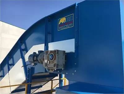 NEW 2026 IMABE TMT-2000 STEEL SLATED INFEED CONVEYOR