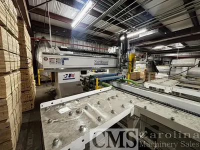 USED 2022 NORTHWOOD CS-48RHD CNC ROUTER 4 X 8 TABLE ROLLER HOLDDOWNS
