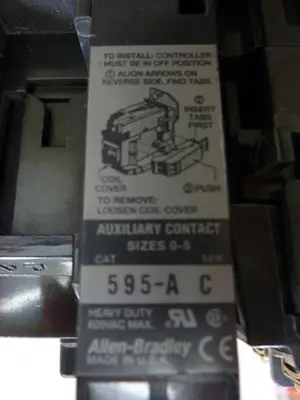 USED ALLEN BRADLEY 500F-BOD930 SER B