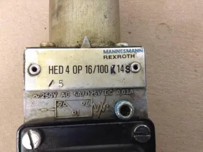 USED REXROTH HED 4 0P 16/100K14S/5