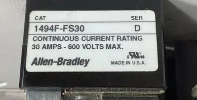 USED Allen-Bradley 1494F-FS30