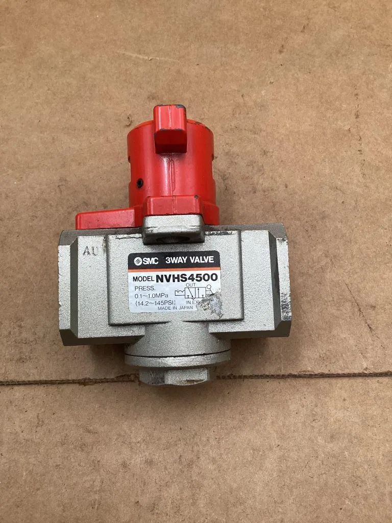 SMC NVHS4500 3 Way Valve N03-X116 Lock Out Style
