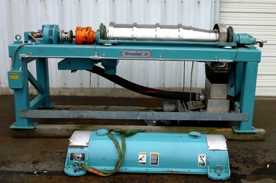 Sharples PM-38,000 Super-D-Canter centrifuge, 316SS.