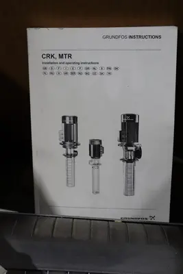 NEW GRUNDFOS MTR3-12/7 A-WB-A-HUUV PUMP 1.5HP 3466 RPM 60HZ STOCK HS35