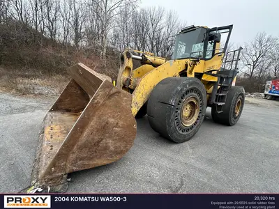 Used 2004 KOMATSU WA500-3 Wheel Loaders Louisiana US | Proxy Equipment #1381958