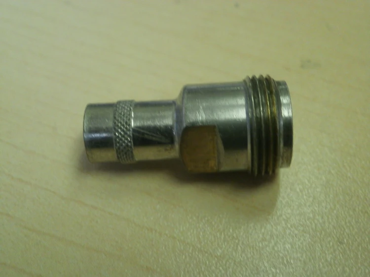 Used Suhner Type 33_QMA-SMA-50-1/133_N Connector Accessories Arizona US | ASSET CONVERSION SPECIALISTS, INC. #311226