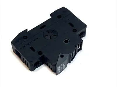 USED PHOENIX CONTACT FUSE TERMINAL BLOCK 600V 30A DIN RAIL LOT OF 3