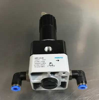 FESTO 194693 PRECISION PRESSURE REGULATOR LRPS-1/4-10 Loc.6A
