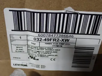NEW LEVITON 03249FR2XW