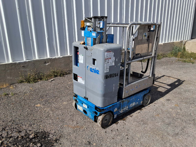 Used 2015 Genie GR-12 Vertical Mast Lifts Texas US | Stack Equipment #1331969