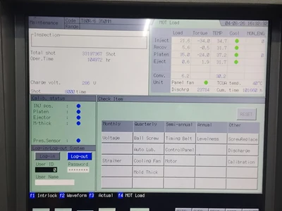 Used 2011 JSW JSW J350AD-890H Injection Molding Machines Florida US | ESCOBAR TRADING, INC. #1340124