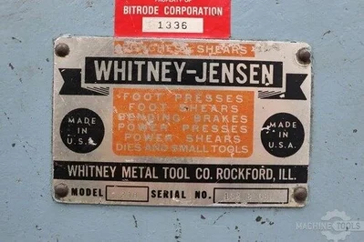 USED WHITNEY-JENSEN 218