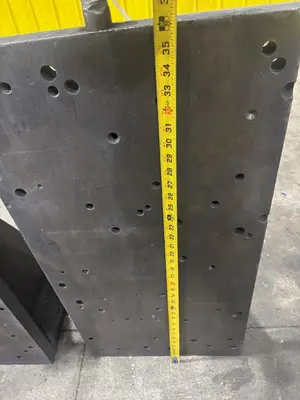 (2) 18" X 18" X 36" X ANGLE PLATES: YOBRO #24037