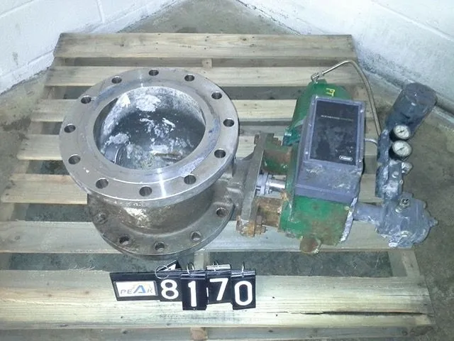 Fisher 10" V150 v-ball control valve