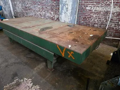 144” L x 60” W x 15,000lb Scissor Lift Table