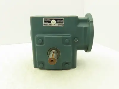 Dodge Tigear Q262B018M140K1 Worm Gearbox 18:1 Reducer 5Hp 97rpm 140TC LH Output