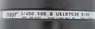NEW MAYR 3/400.505.0 TORQUE LIMITER 34005050