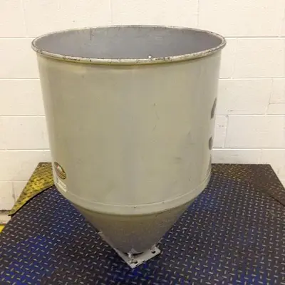 USED METAL FABRICATOR HOPPER222