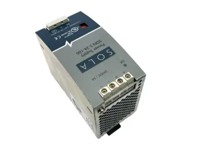 USED SOLA POWER SUPPLY 115/230VAC 2.6/1.4A 50-60HZ