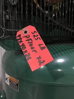 Champion Pneumatic VR5-8 Industrial Vertical Air Compressor Tank 5HP 3PH