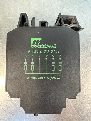 Murr Elektronic 22215 Relay / 22-215 - 250 VAC 25 VA (4c-39)