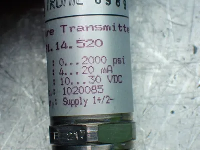Used WIKA 891.14.520 Pressure Transmitters Ohio US | HGR 24 #831547