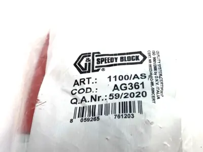 NEW SPEEDY BLOCK STAINLESS STEEL TOGGLE CLAMP FORM AS AG361