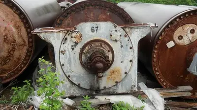 USED BLACK CLAWSON DRYER CAN SECTION