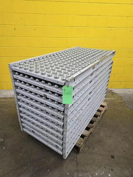 Used HYTROL ROLLER BALL TRANSFER  CONVEYOR Roller Conveyors Wisconsin US | Packer City Sales #1298049