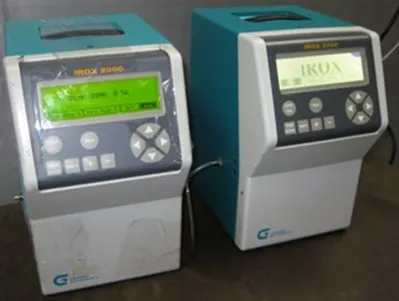 QTY. 2. GRABNER INSTRUMENTS IROX 2000, TYPE: 510-0...