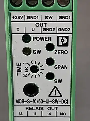 Phoenix Contact MCR-S-10-50-UI-SW-DCI Current Transmitter Loc3C27