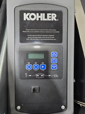 NEW 2021 20 KW Enclosed Kohler 20RCAL Natural Gas Propane Generator 240V 1Phase