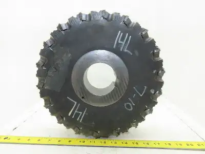 Dijet DSM12.72-10679 12" Indexable Face Shell Mill Cutter 76mm Arbor 72 Flute
