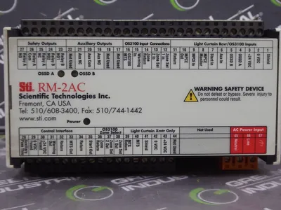 Sti 40344-1014 RM-2AC-CX1 Safety Light Curtain Resource Module Used