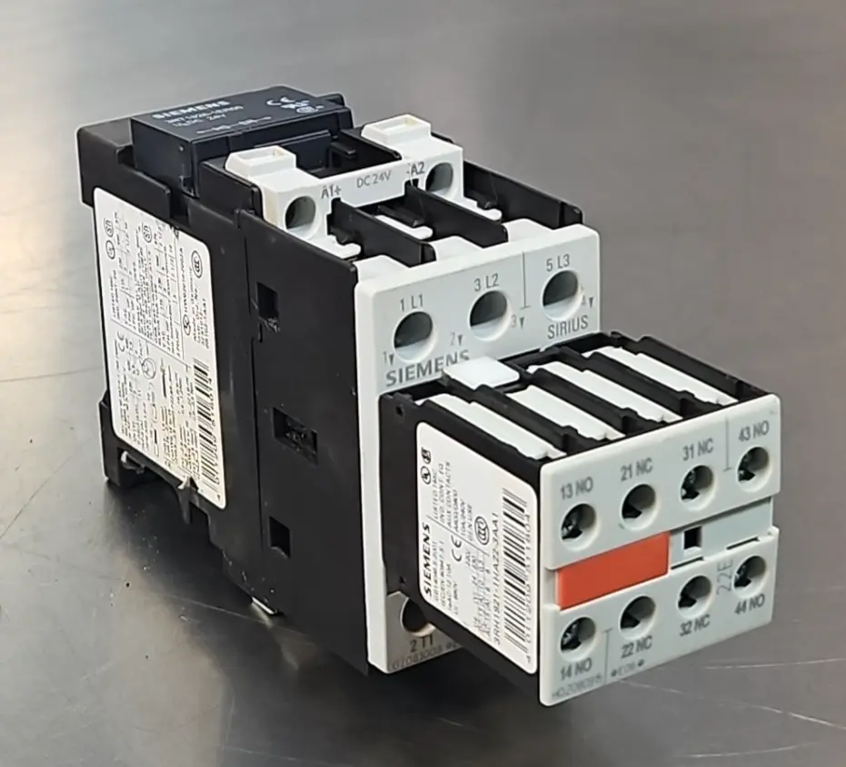 Siemens Sirius 3RT1024-1B..0 Contactor W/3RH1921-1HA22-3AA1 Loc4E42