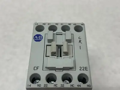 USED ALLEN-BRADLEY SER. A CONTROL RELAY 110/120V COIL 4-POLE
