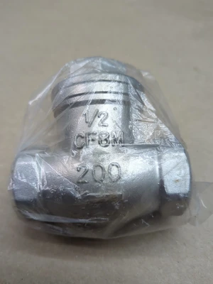 New Sharpe Stainless Steel Swing Check Valve 1/2" 20276 CF8M 316 Disc