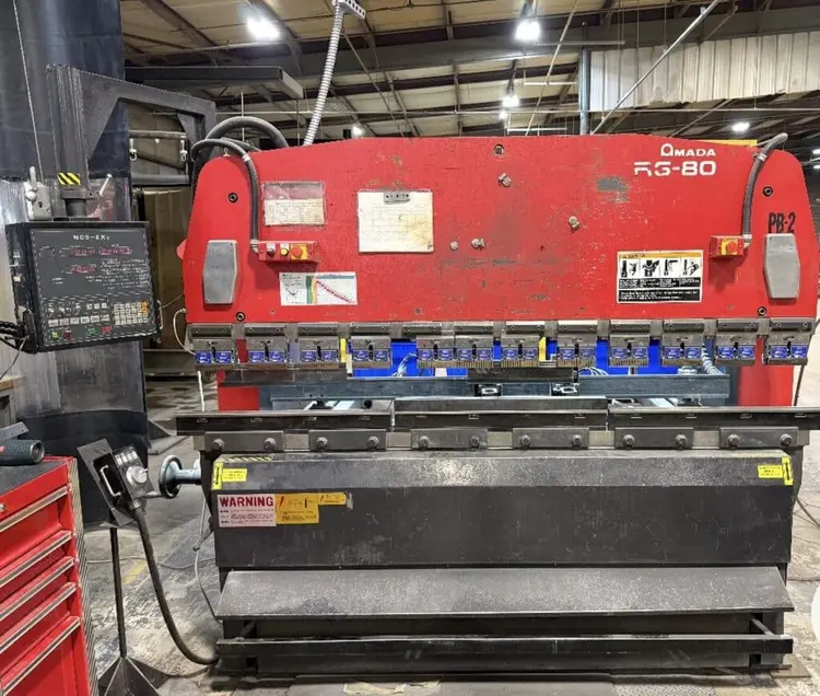 Used 1997 AMADA RG-80 Press Brakes Georgia US | The Equipment Hub #972486