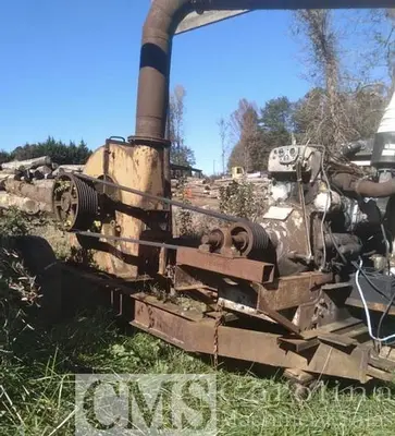 USED SODERHAMN 48" PORTABLE CHIPPER WITH DIESEL ENGINE