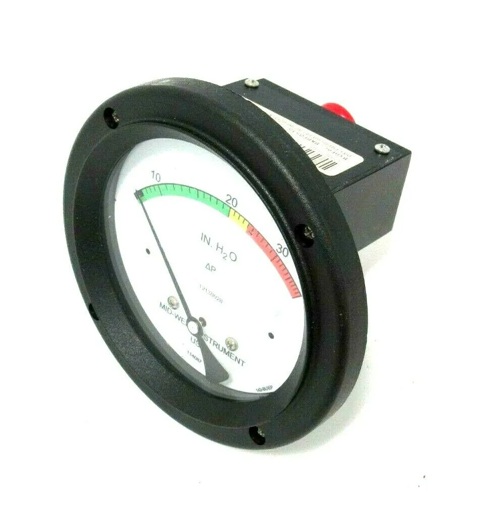 NEW MID-WEST INSTRUMENTS 142AC-00-O PRESSURE GAUGE 142AC00O