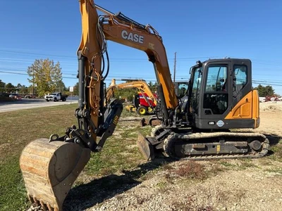 Used 2024 CASE CX80C Crawler Excavators - Mini New Hampshire US | Beauregard Equipment #1511210