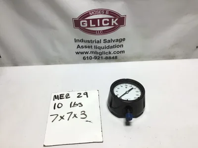 ASHCROFT 4 1/2″ 45-1279-SS-04L- 200 PSI Duragauge Pressure Gauge